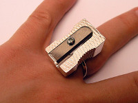 flickr wegart Pencil Sharpener Ring